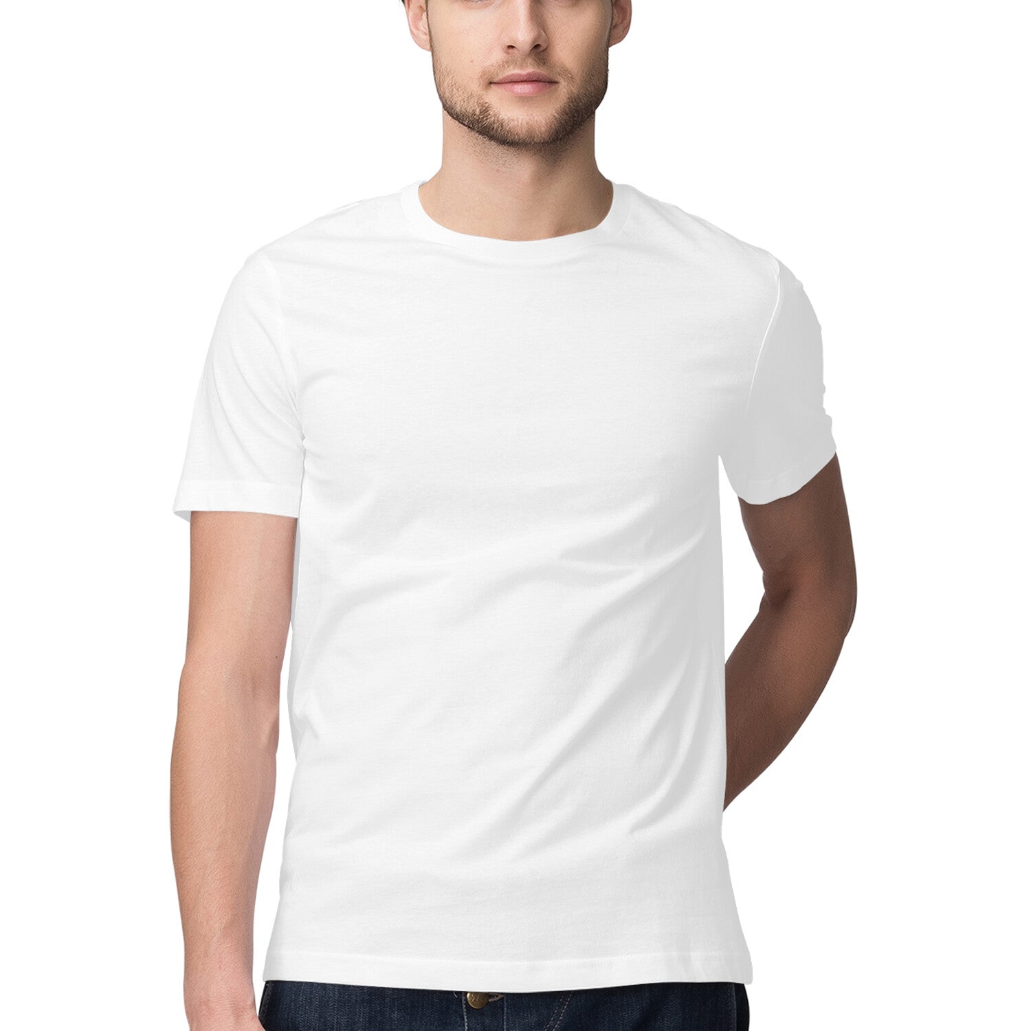 TNH - Men's Round Neck Plain T-Shirt