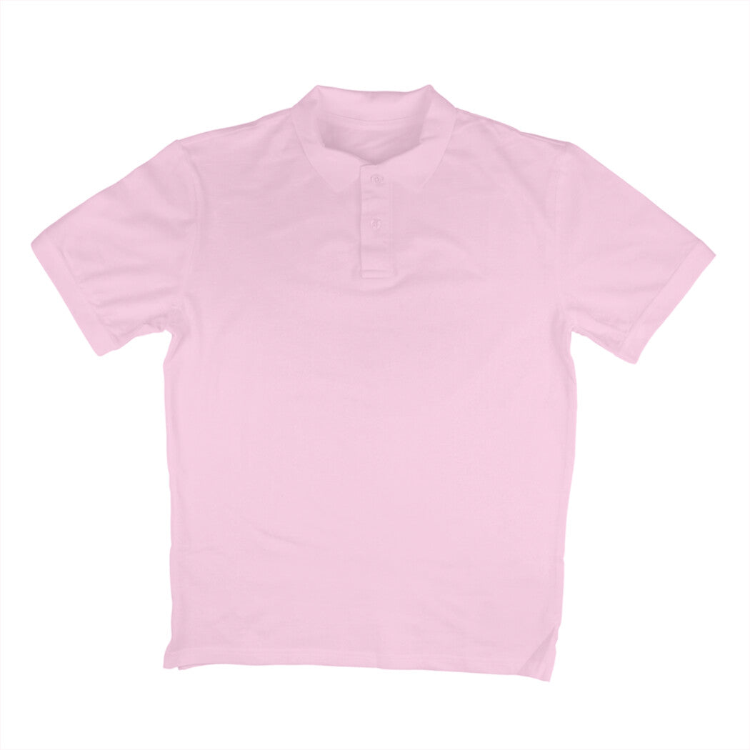 Men's Pink Polo T-shirt