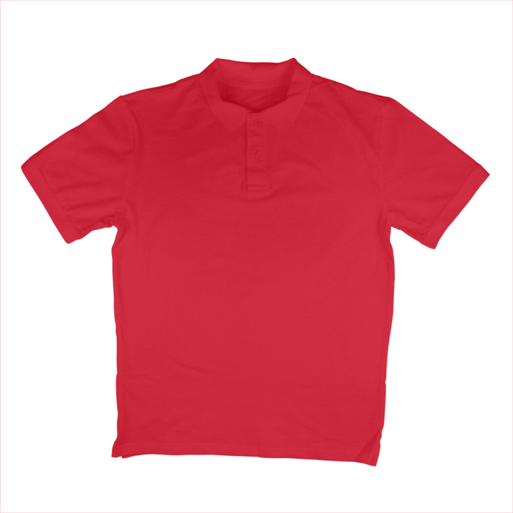 Men's Red Polo T-shirt